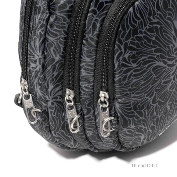 Anti-Theft Travel Sling Backpack with RFID Locking Zippers main image 5